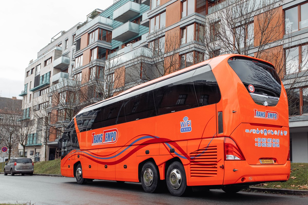 Автобус Градец-Кралове - Ровно